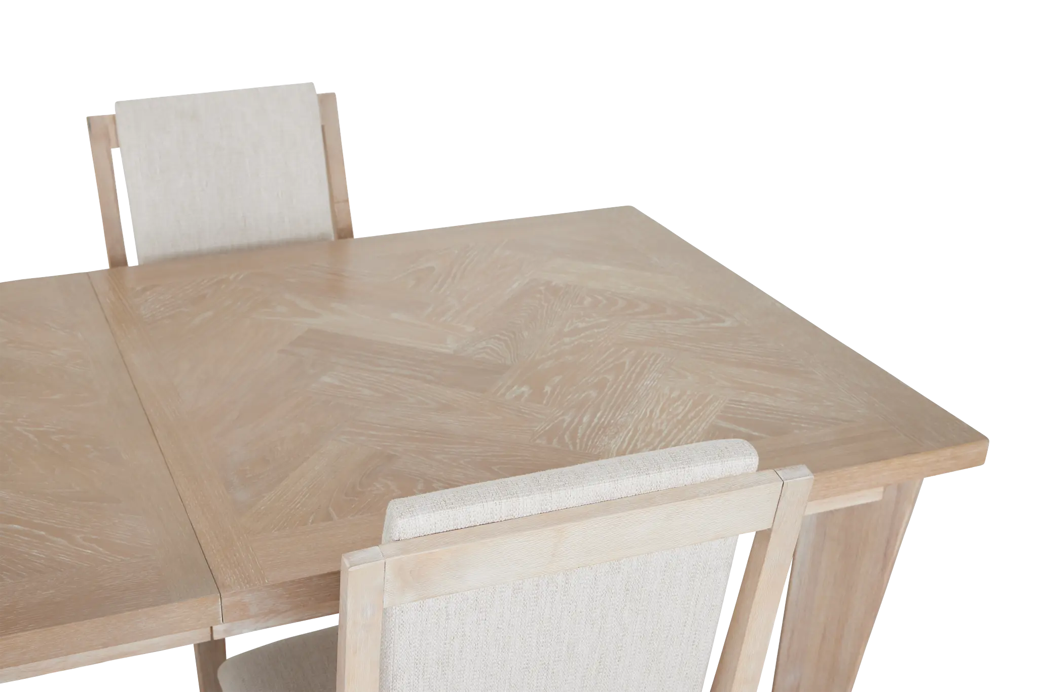 Boca Grande Light Tone Rectangular Table & 4 Upholstered Chairs Boca Grande Light Tone Rectangular Table & 4 Upholstered Chairs