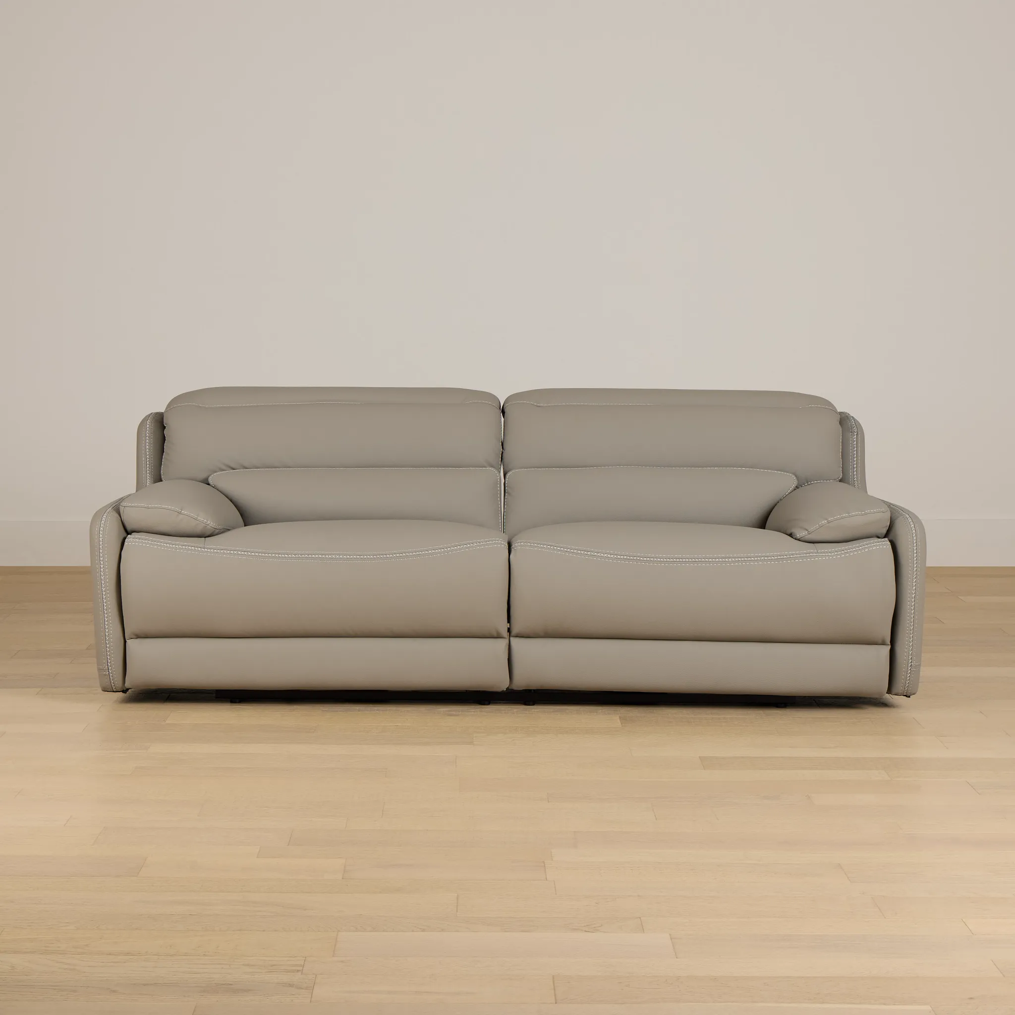 Jett Gray Micro Power Reclining Sofa