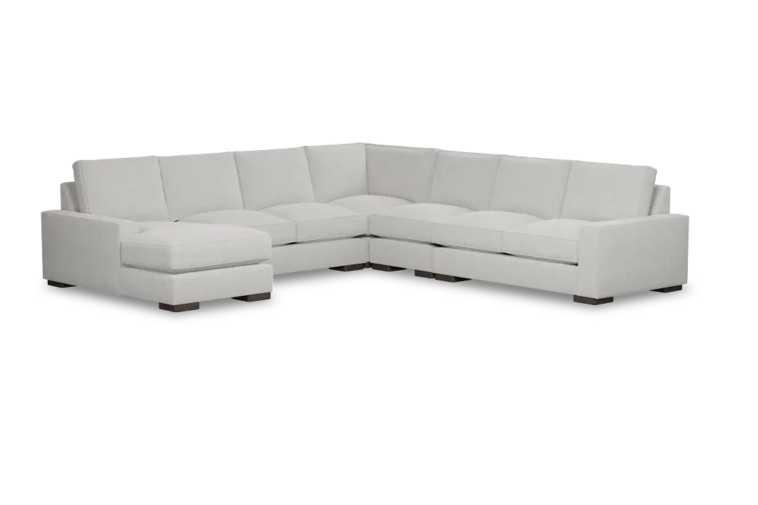 Edgewater Maguire Ivory Large Left Chaise Sectional Edgewater Maguire Ivory Large Left Chaise Sectional