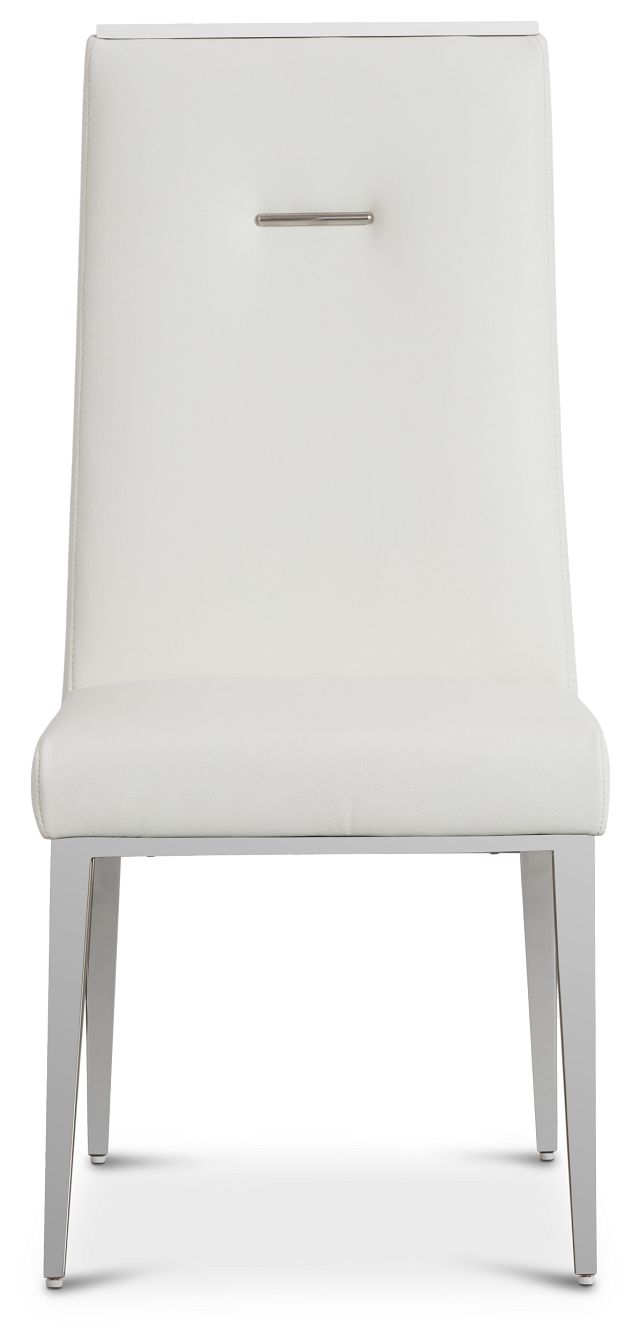 Alameda White Upholstered Side Chair (2)