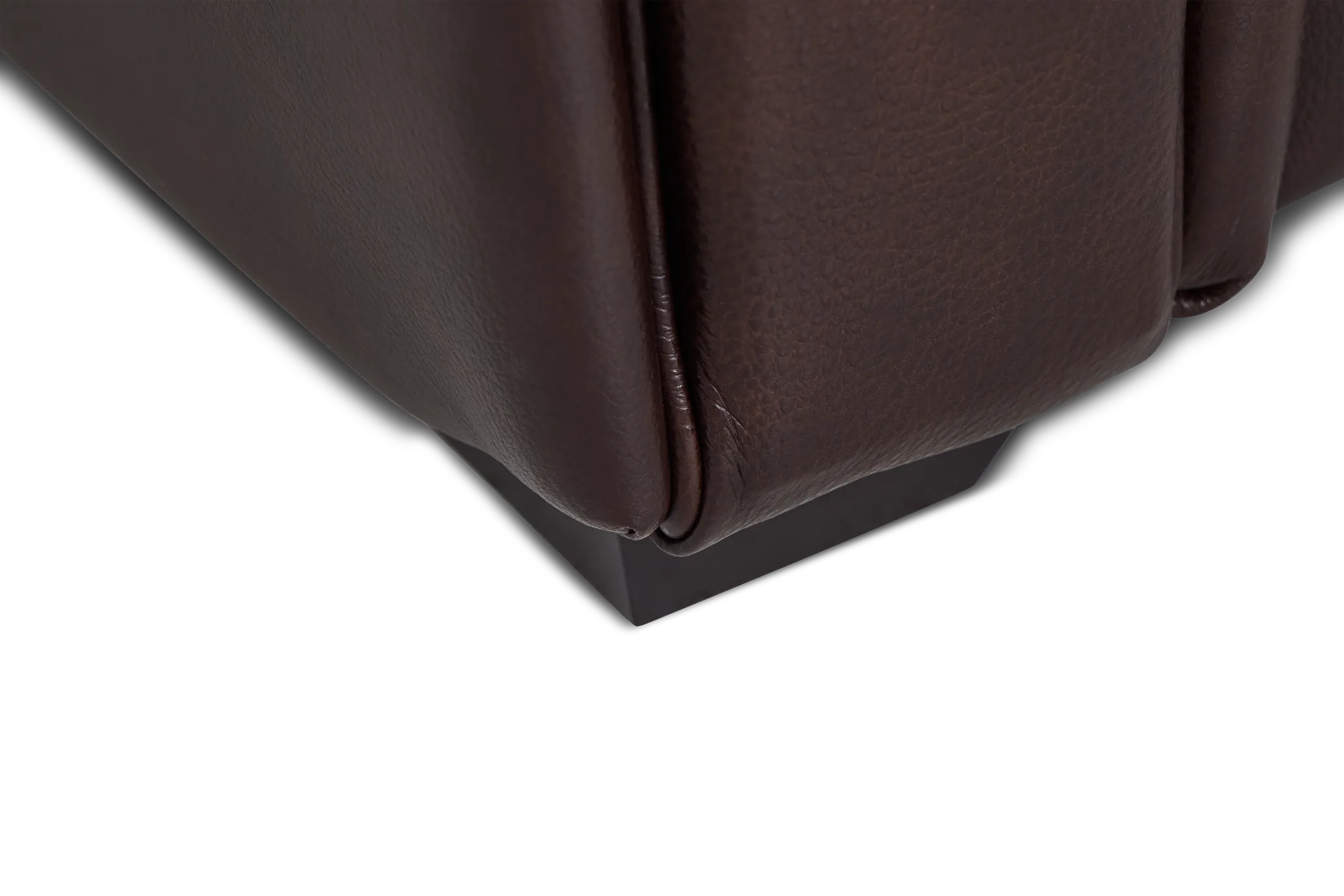 Lincoln Medium Brown Lthr/vinyl Loveseat