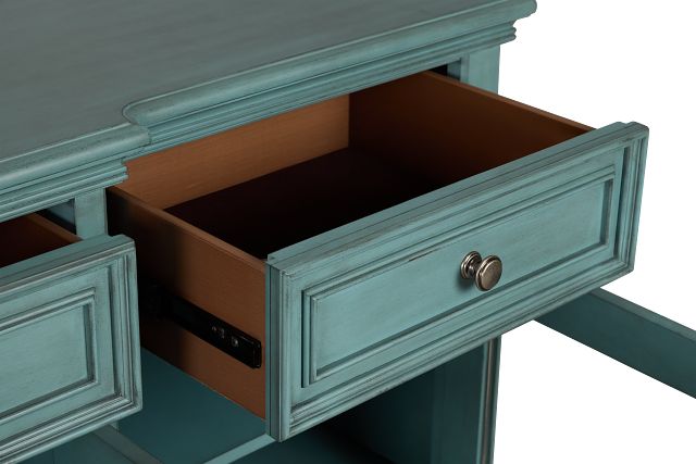 Savannah Teal Credenza