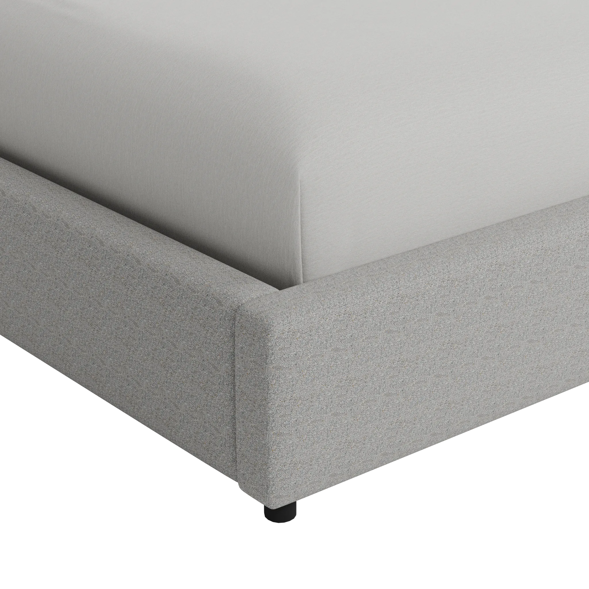 Grayton Natural Beauty 44" Upholstered Platform Bed