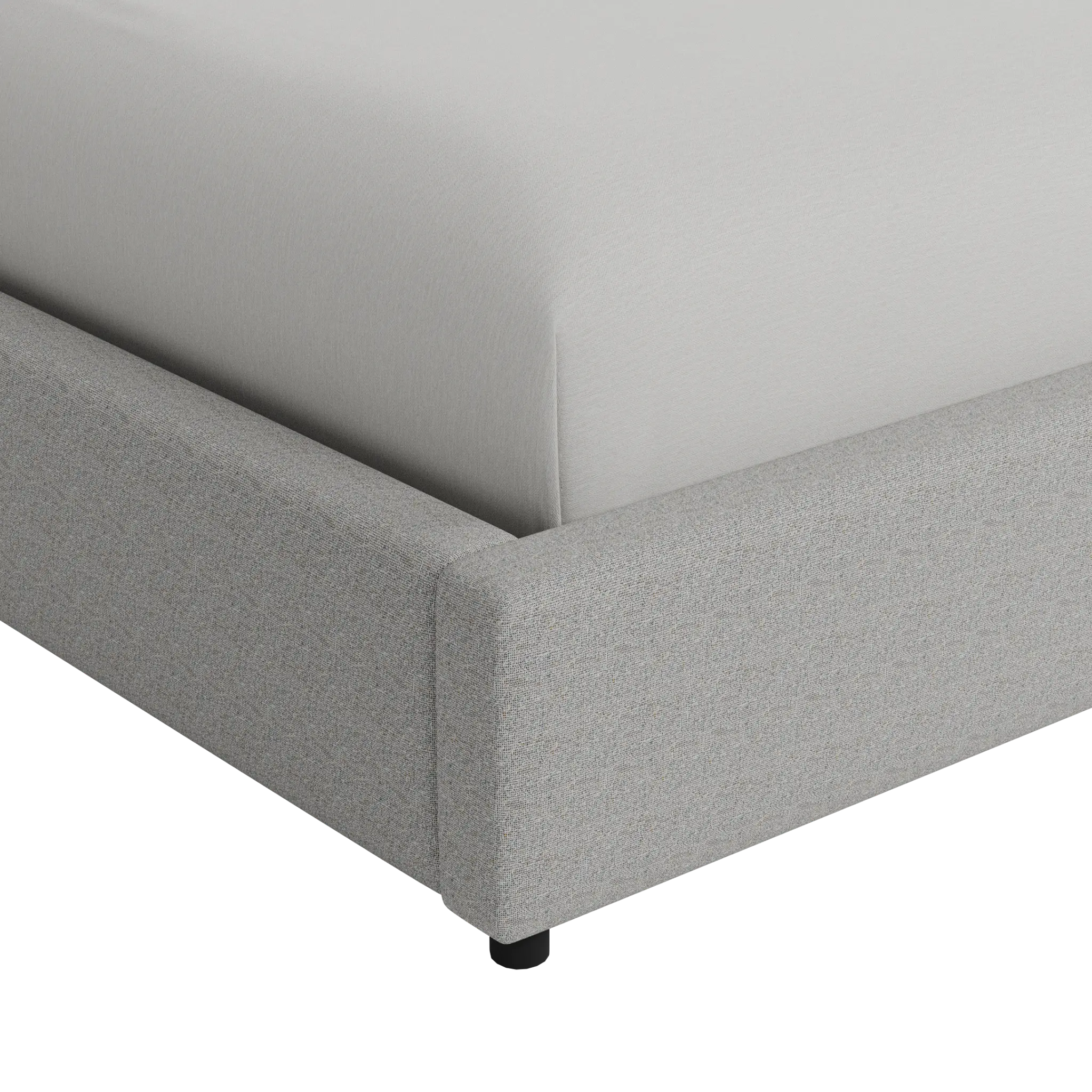 Grayton Natural Beauty 44" Upholstered Platform Bed Grayton Natural Beauty 44" Upholstered Platform Bed