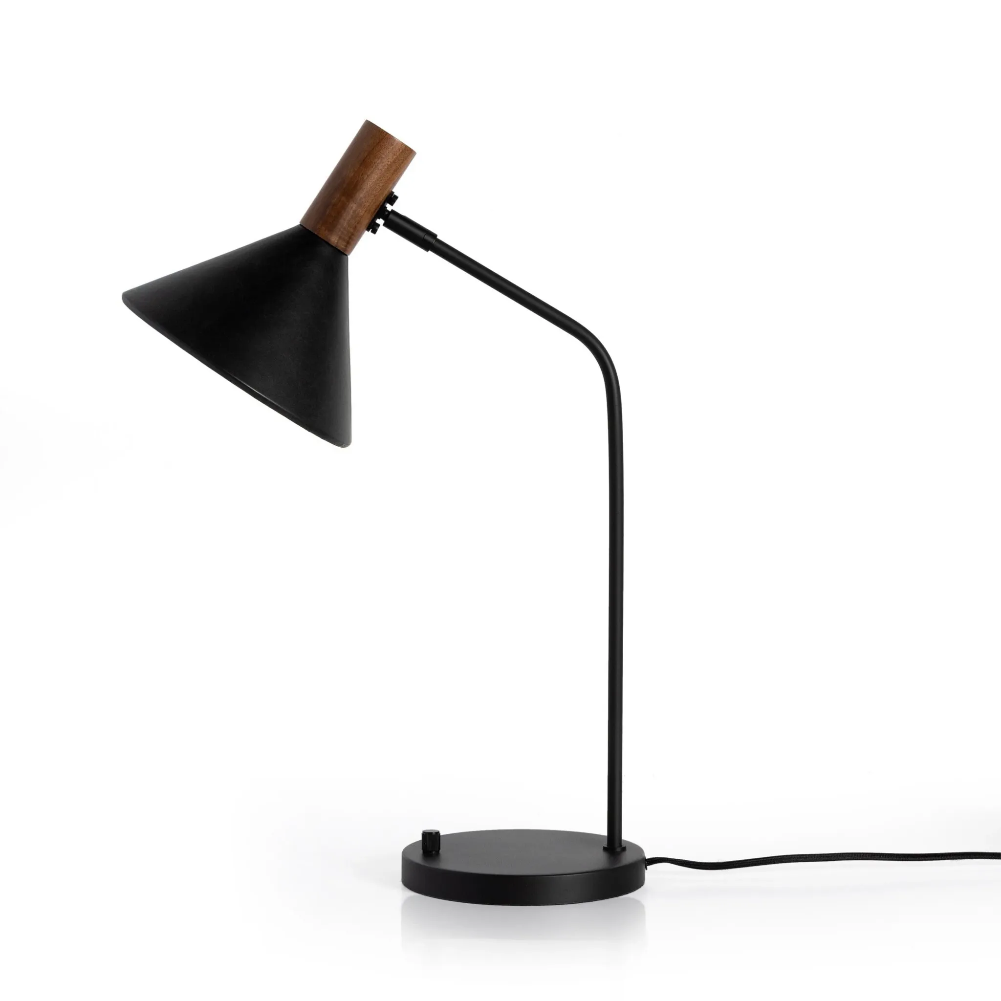 Four Hands Kellin Black Table Lamp