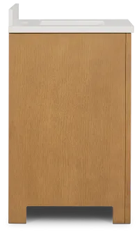 Delray Light Tone 30" Single Bathroom Vanity