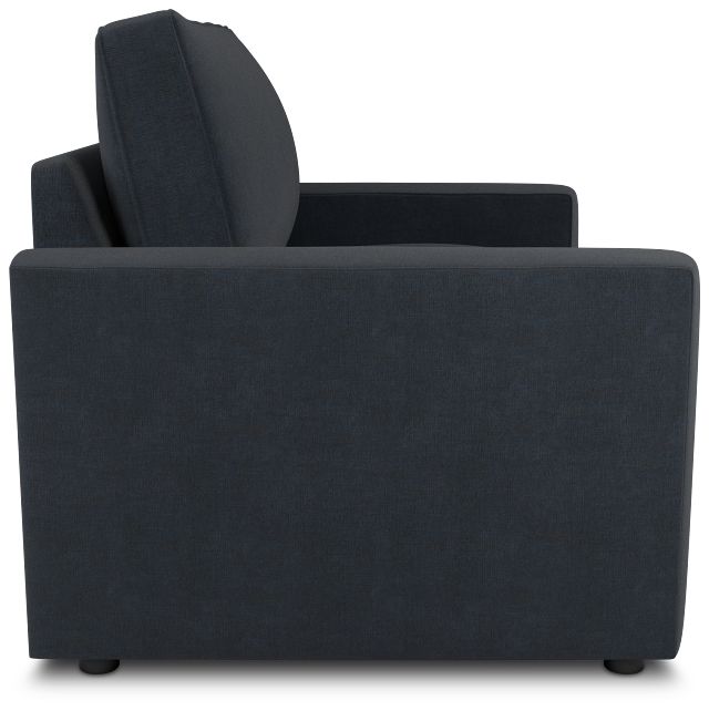 Siesta Victory Dark Blue Fabric Memory Foam Sleeper