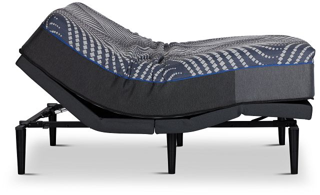 Sealy Posturepedic Plus Hybrid Brenham Soft Ergo Smart Adjustable Mattress Set