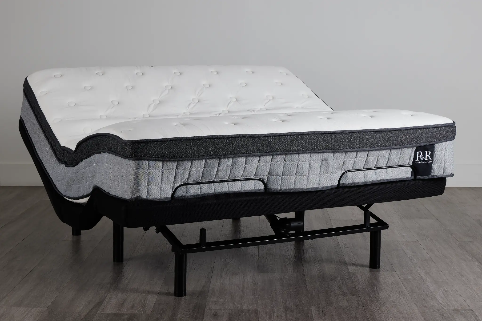 Rest & Renew By Zinus Pocket Innerspring 14" Plus Adjustable Mattress Set Rest & Renew By Zinus Pocket Innerspring 14" Plus Adjustable Mattress Set