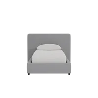 Grayton Linen 44" Upholstered Platform Bed