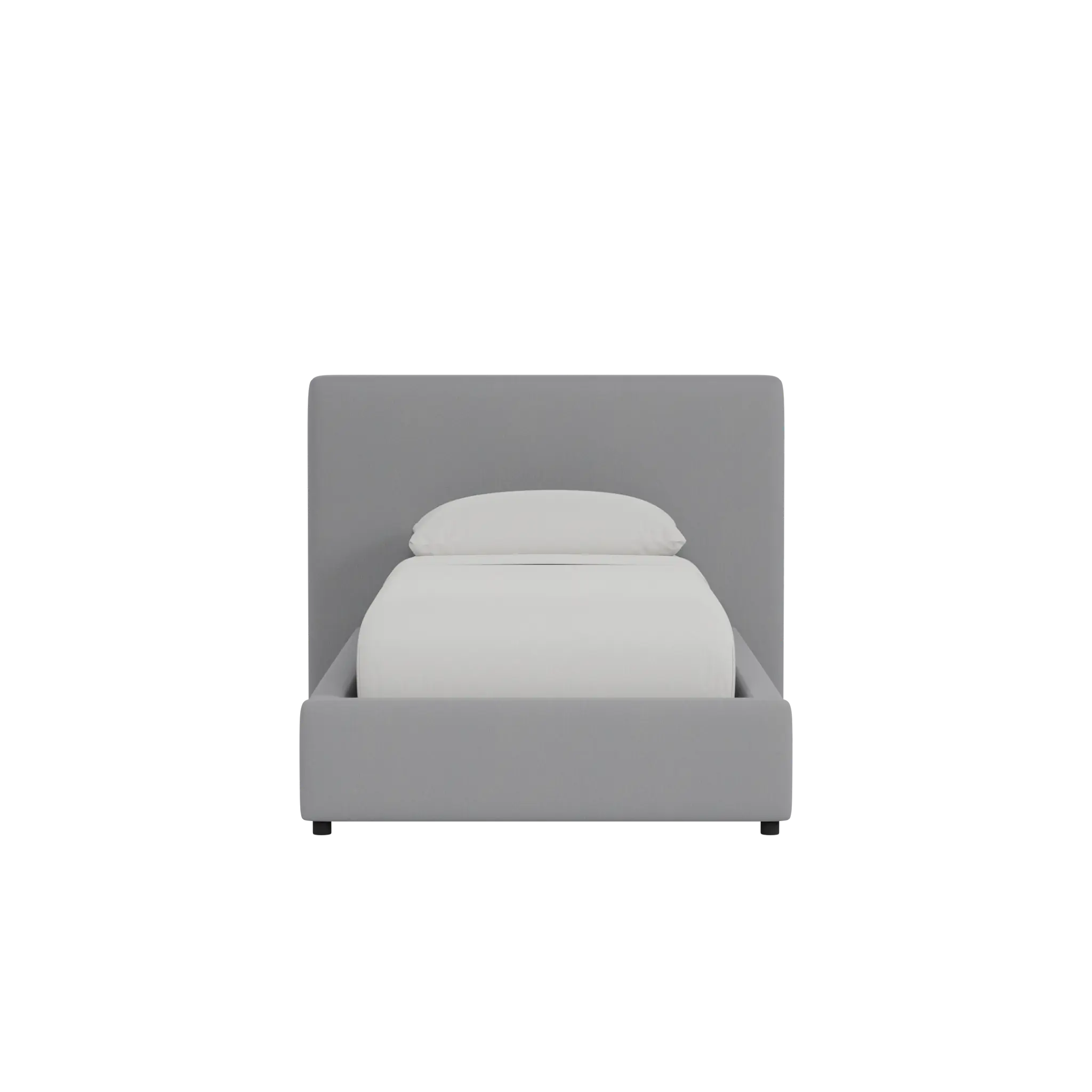 Grayton Linen 44" Upholstered Platform Bed Grayton Linen 44" Upholstered Platform Bed