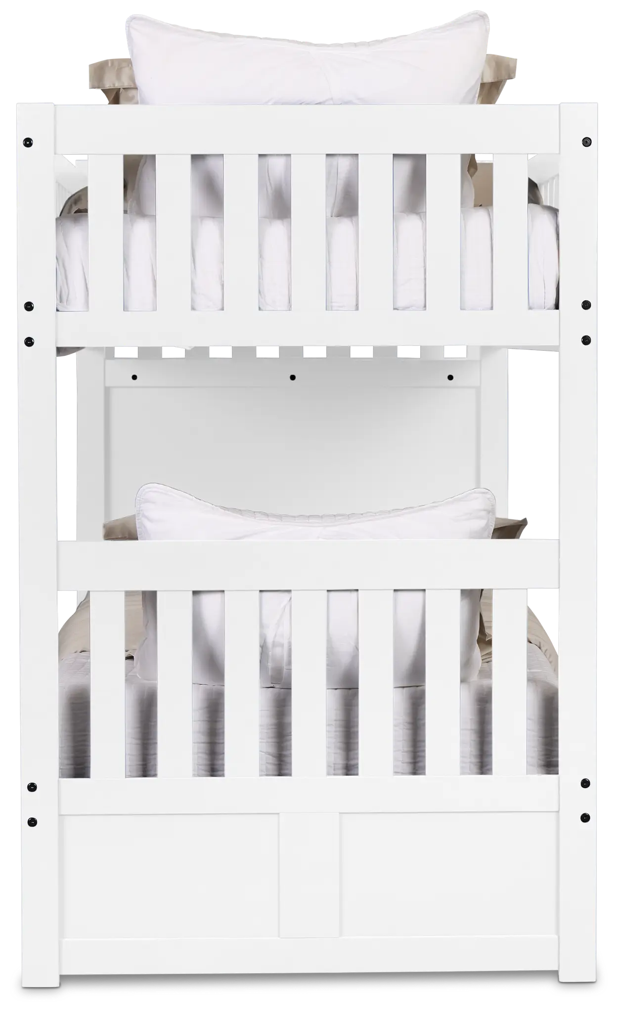 Charleston White Step Bunk Bed Charleston White Step Bunk Bed