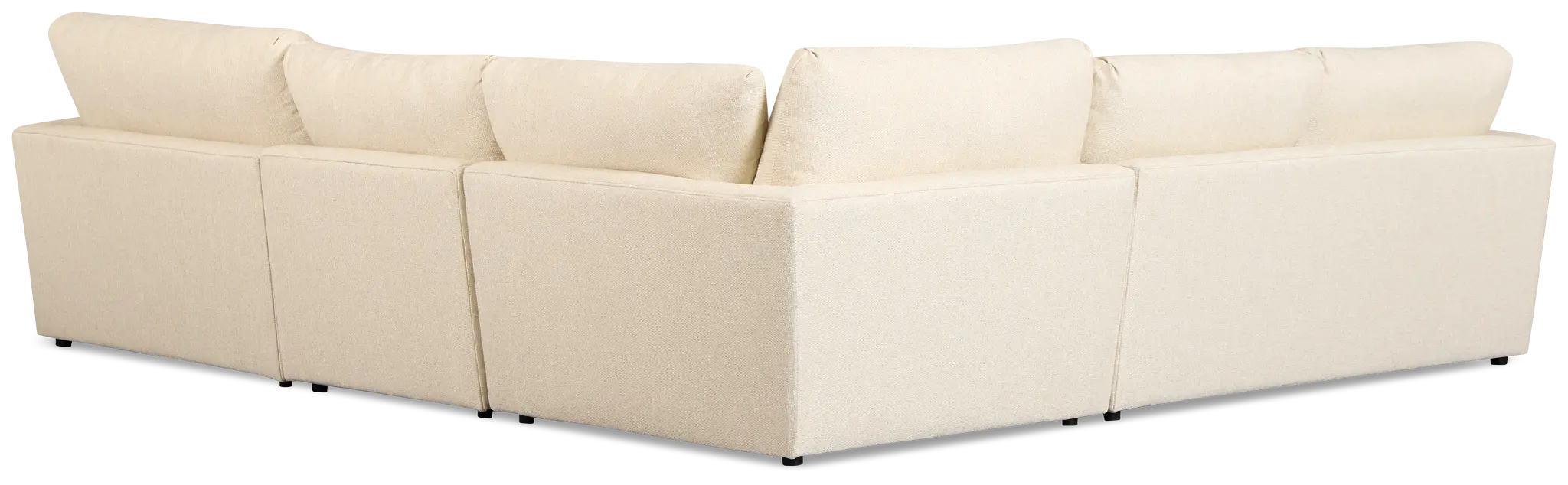 Maxwell Light Beige Fabric Medium Right Chaise Sectional Maxwell Light Beige Fabric Medium Right Chaise Sectional