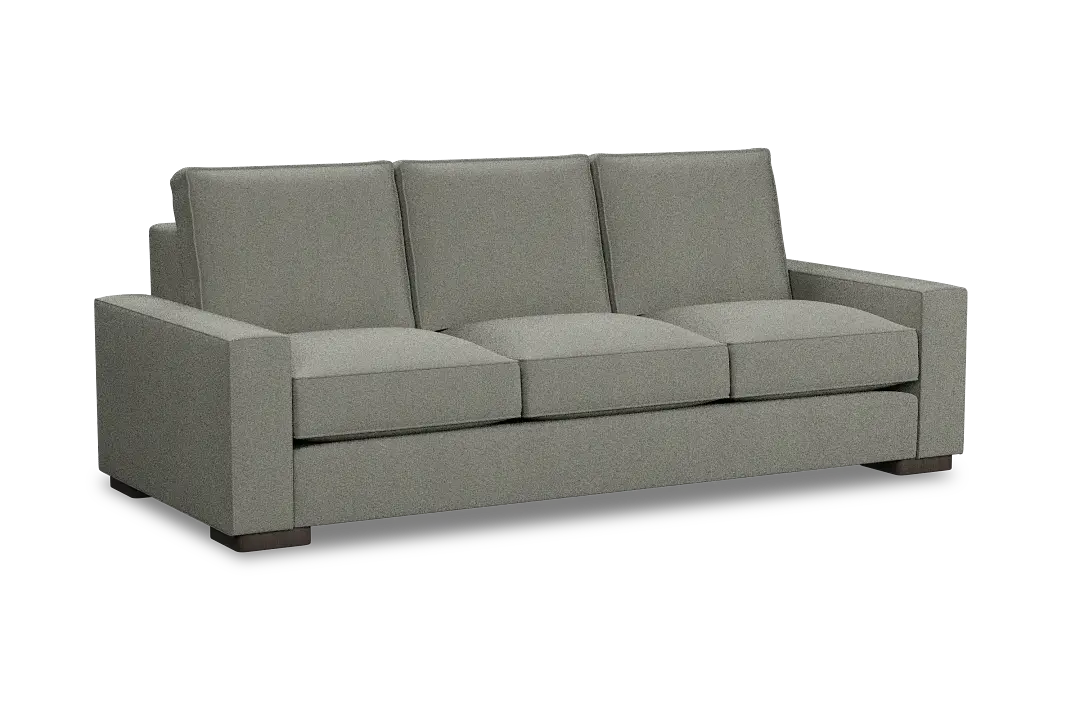 Edgewater Delray Pewter 96" Sofa W/ 3 Cushions Edgewater Delray Pewter 96" Sofa W/ 3 Cushions