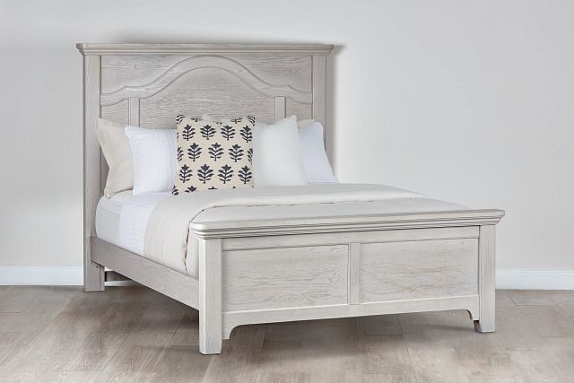 Bungalow Gray Panel Bed