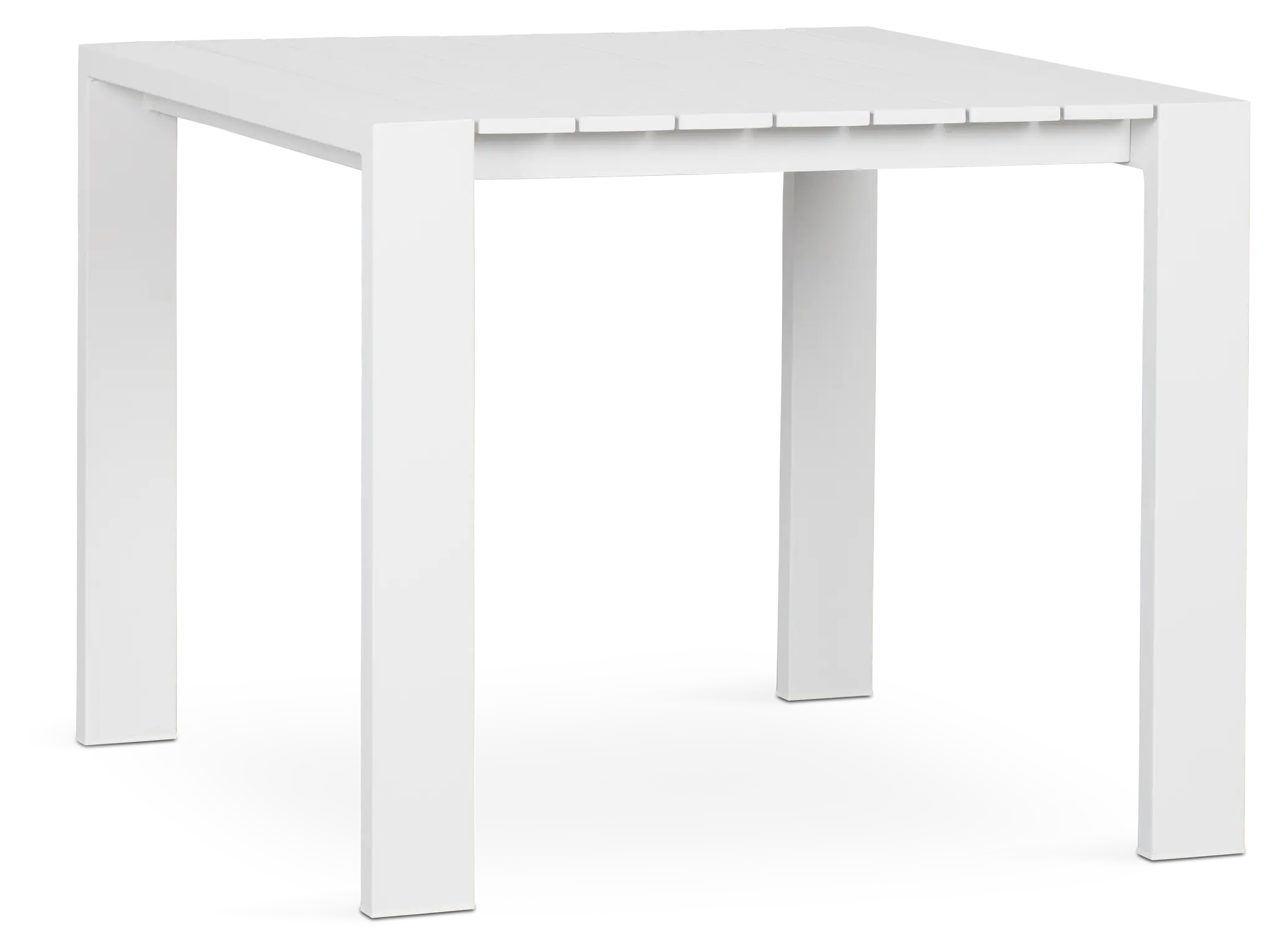 Sunrise White 35" Square Table Sunrise White 35" Square Table