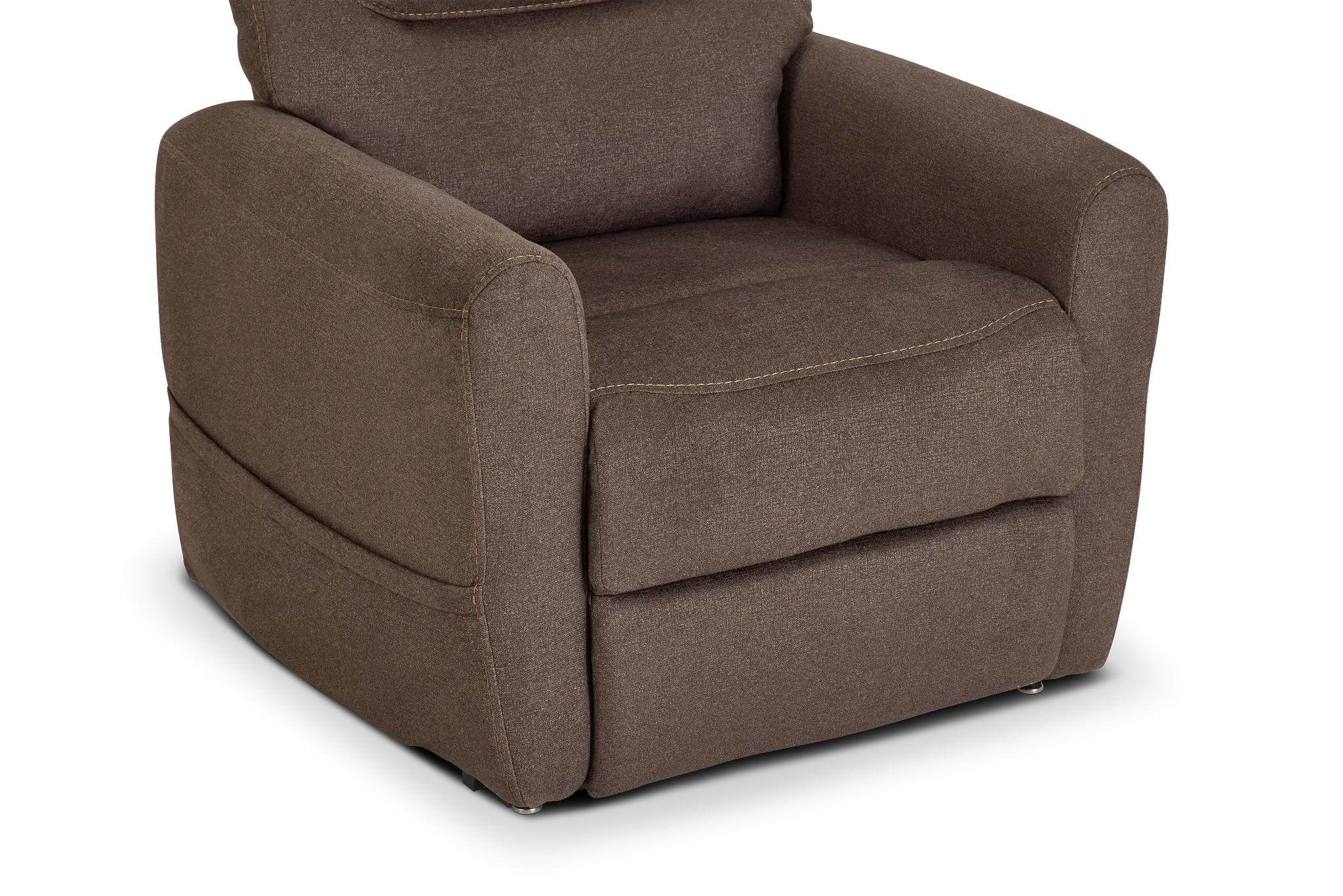 Canton Brown Fabric Power Lift Recliner Canton Brown Fabric Power Lift Recliner