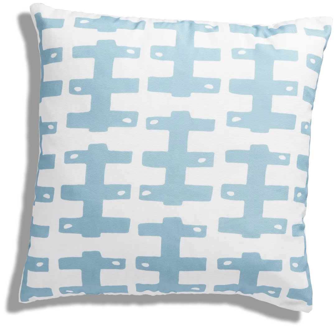 Tina Ivory 20" Accent Pillow
