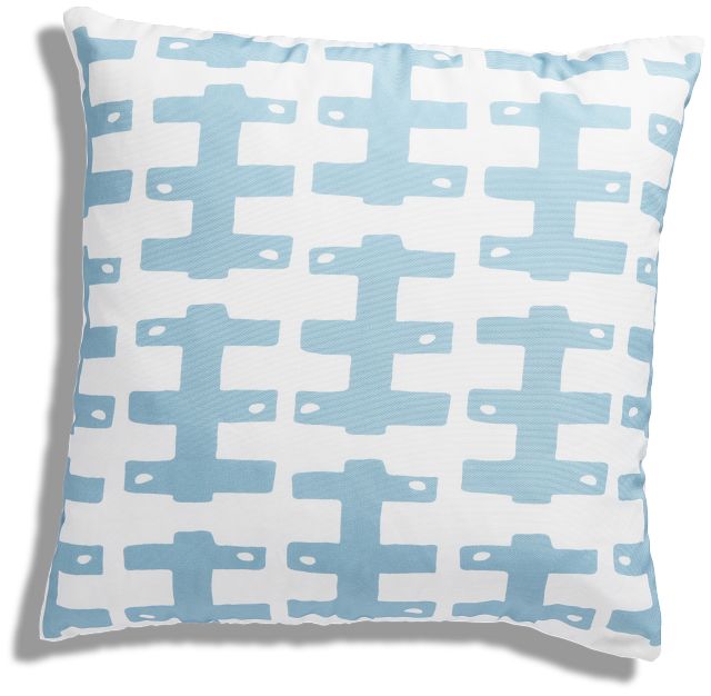 Tina Ivory 20" Accent Pillow