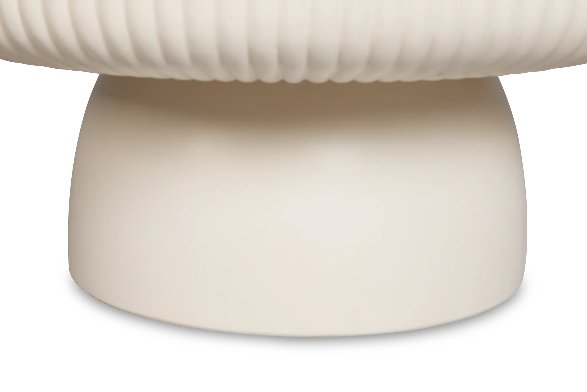 Cypress White Large Round Coffee Table