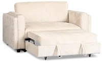 Farren Beige Fabric Pop Up Chair