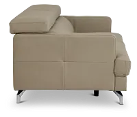 Marquez Taupe Micro Sofa