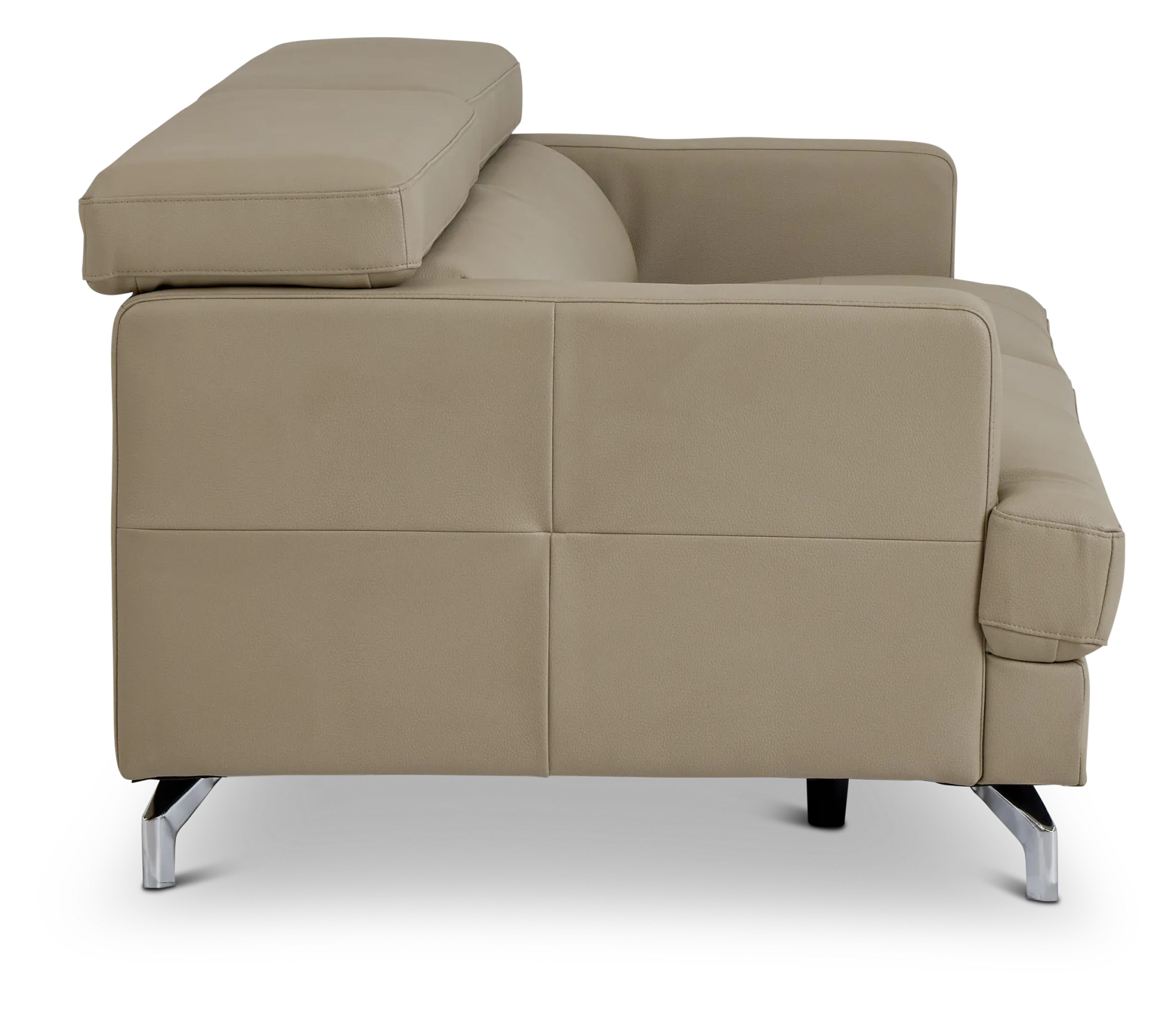 Marquez Taupe Micro Sofa