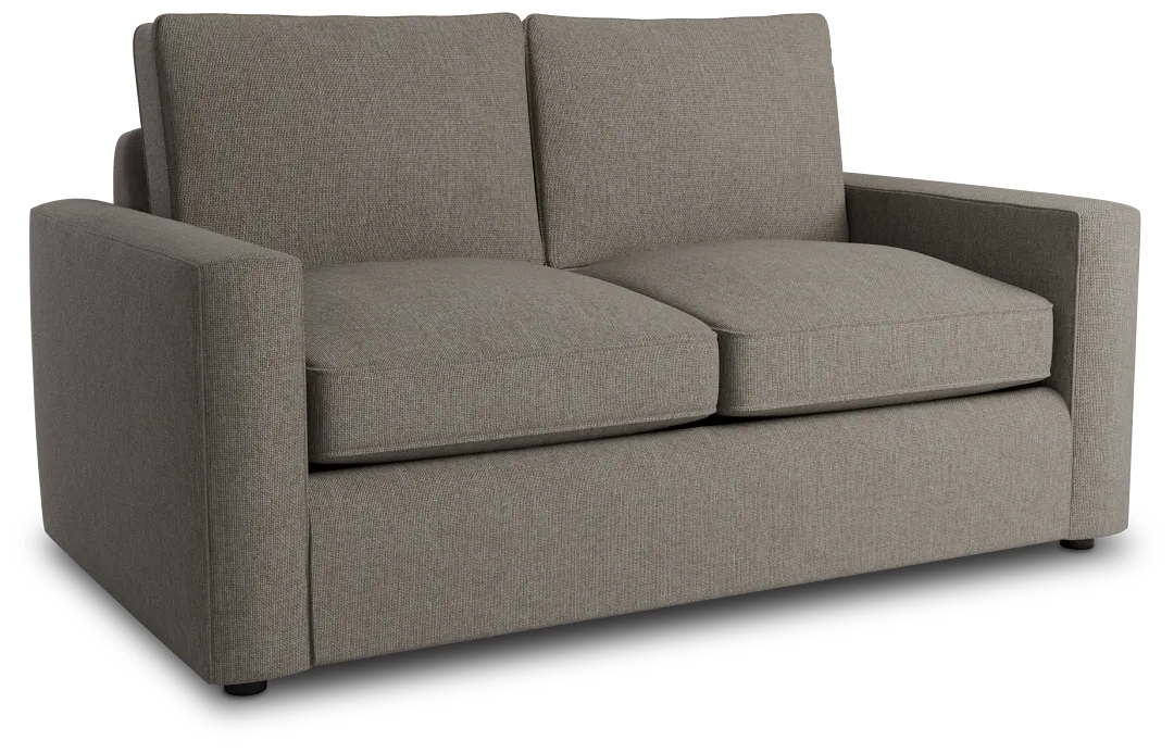 Siesta Elevation Khaki Fabric Loveseat