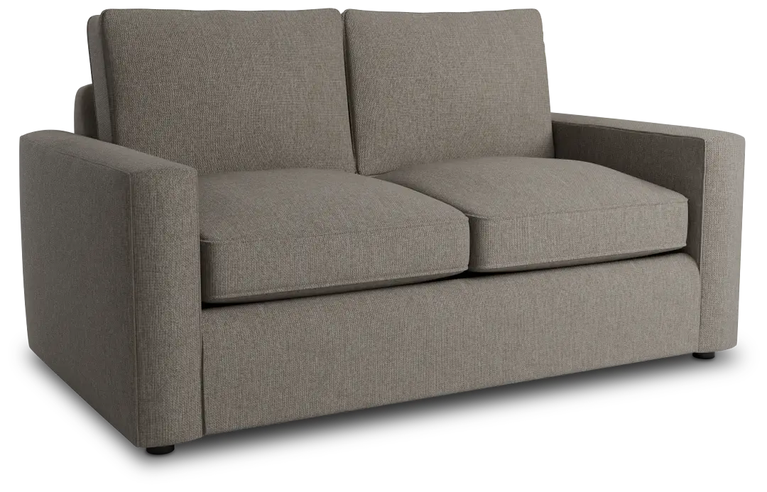 Siesta Elevation Khaki Fabric Loveseat Siesta Elevation Khaki Fabric Loveseat