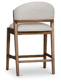 Rockford Light Tone 24" Upholstered Barstool