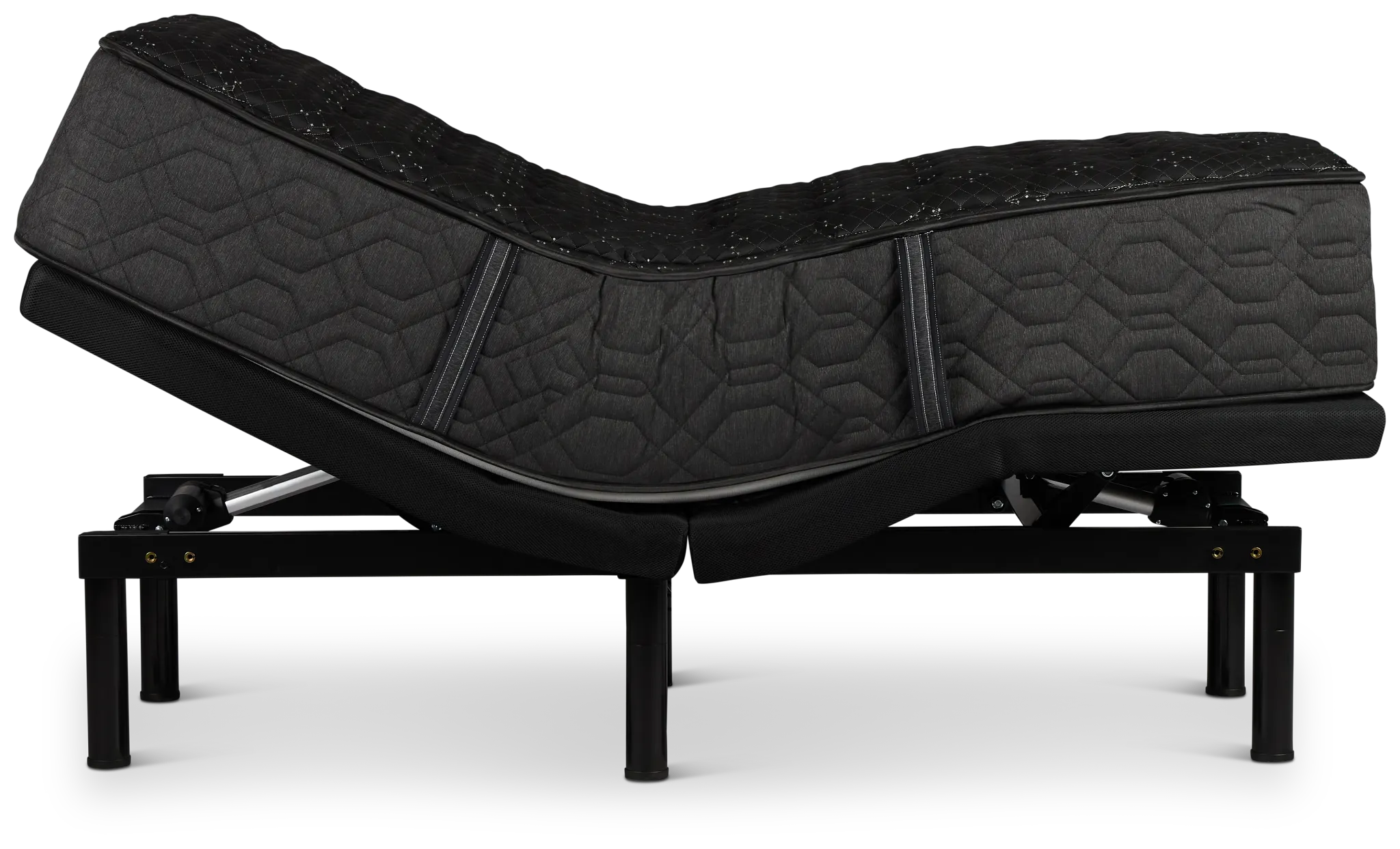 Beautyrest Black Series Three Extra Firm Deluxe Adjustable Mattress Set