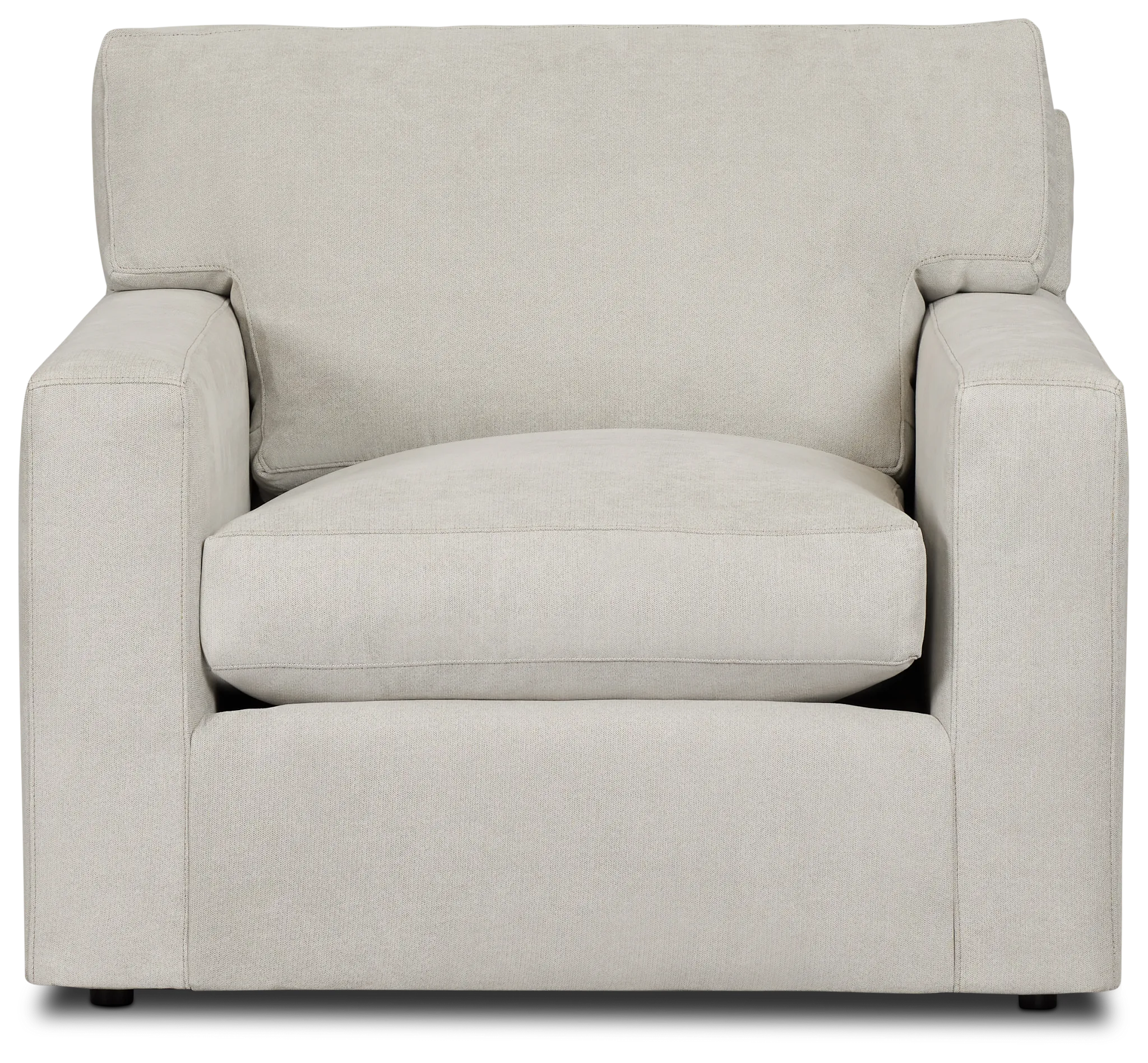 Hudson Gray Fabric Chair