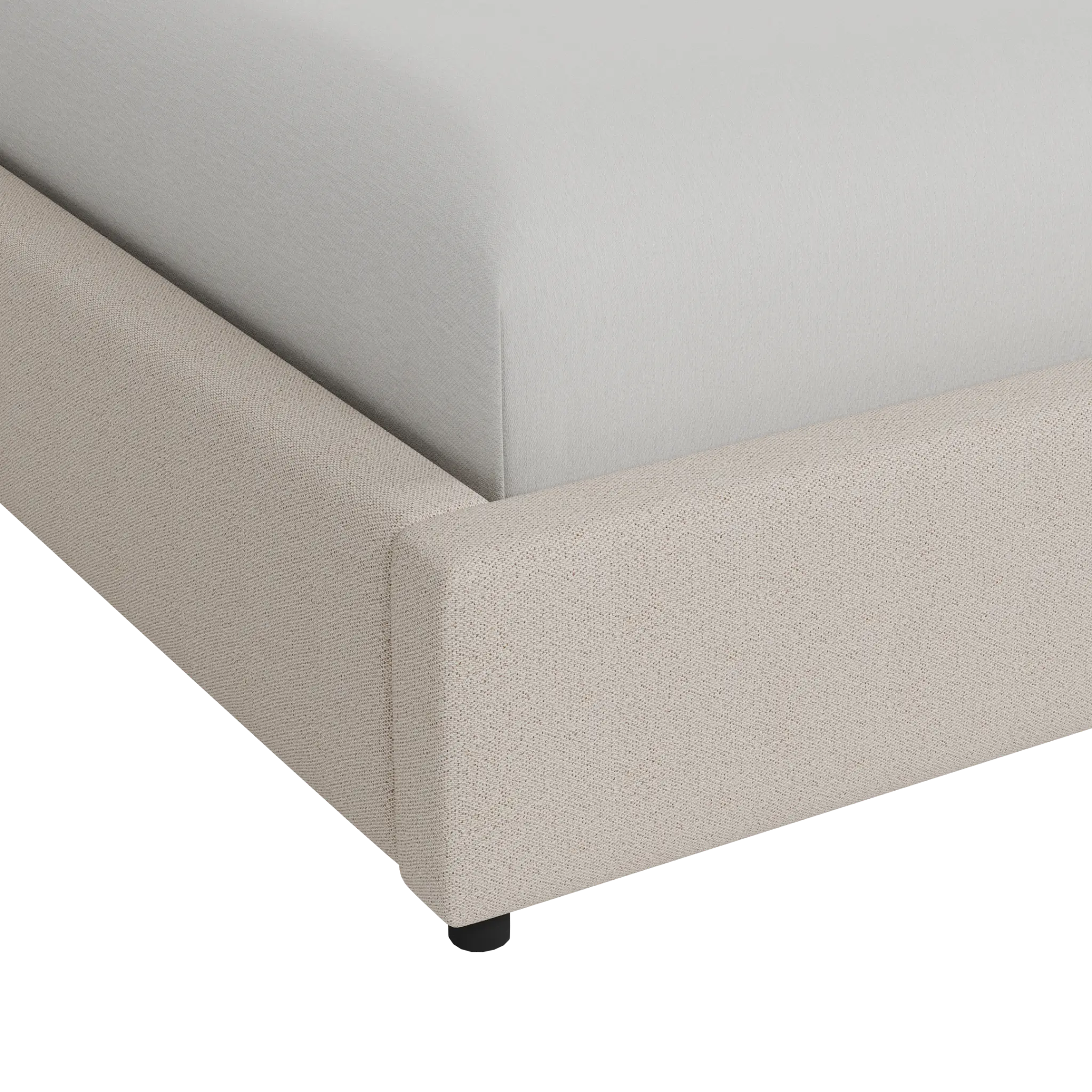 Grayton Gellar Brown 54" Upholstered Platform Bed Grayton Gellar Brown 54" Upholstered Platform Bed