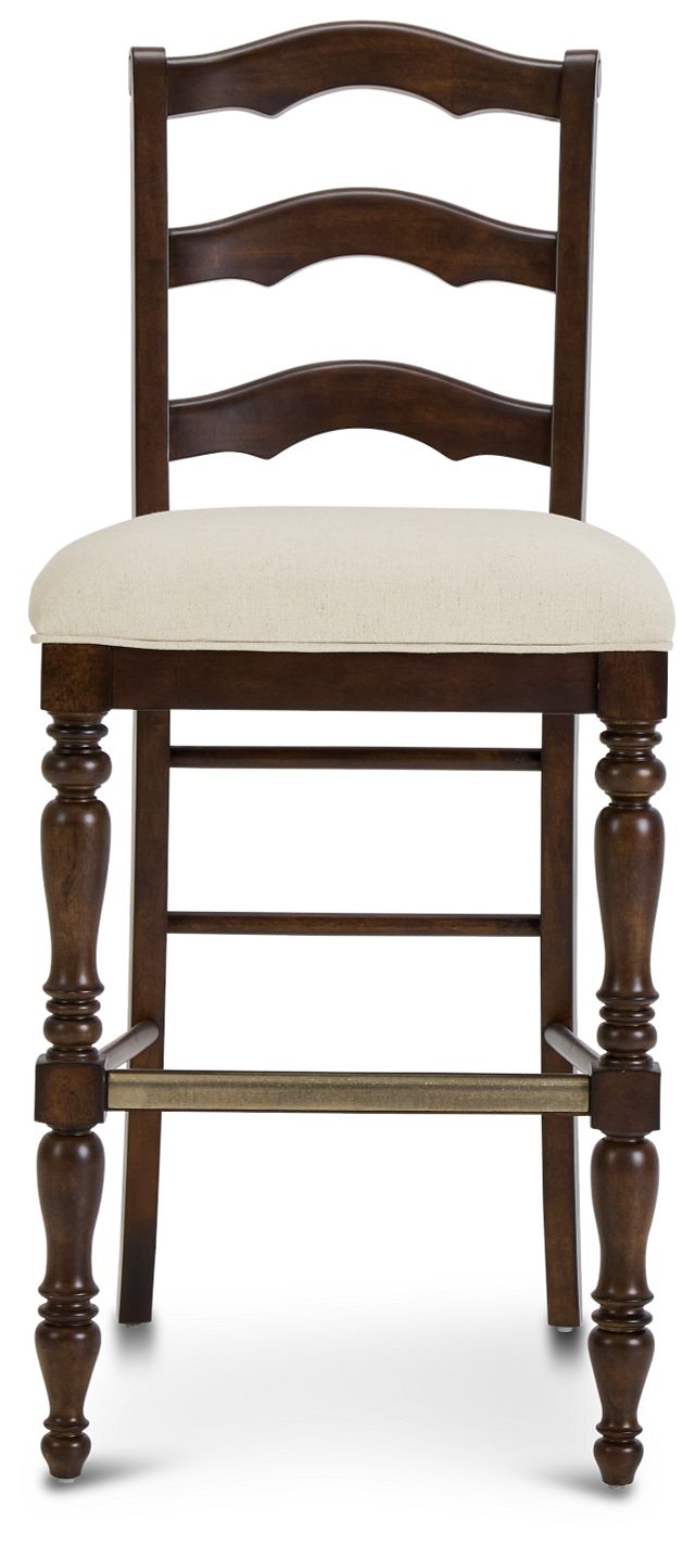 Savannah Dark Tone 30" Upholstered Barstool