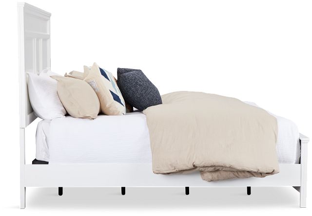 Seabrook White Panel Bed