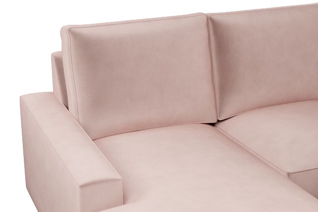 Edgewater Joya Light Pink Large Left Chaise Sectional