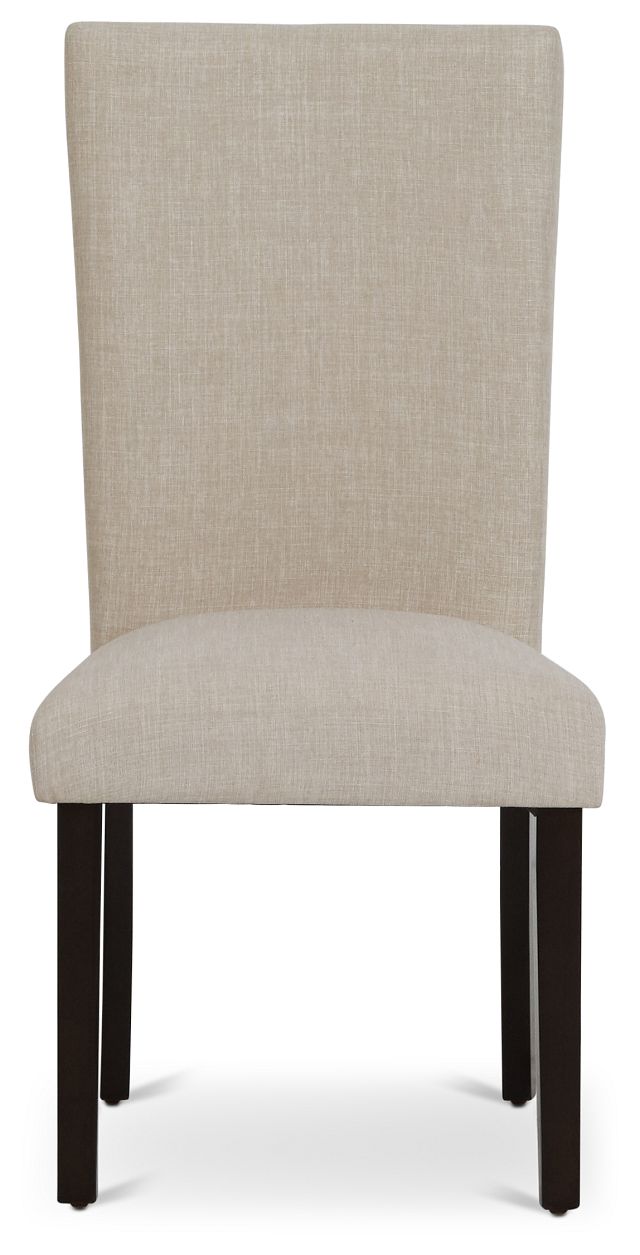 Paloma Beige Upholstered Side Chair (2)