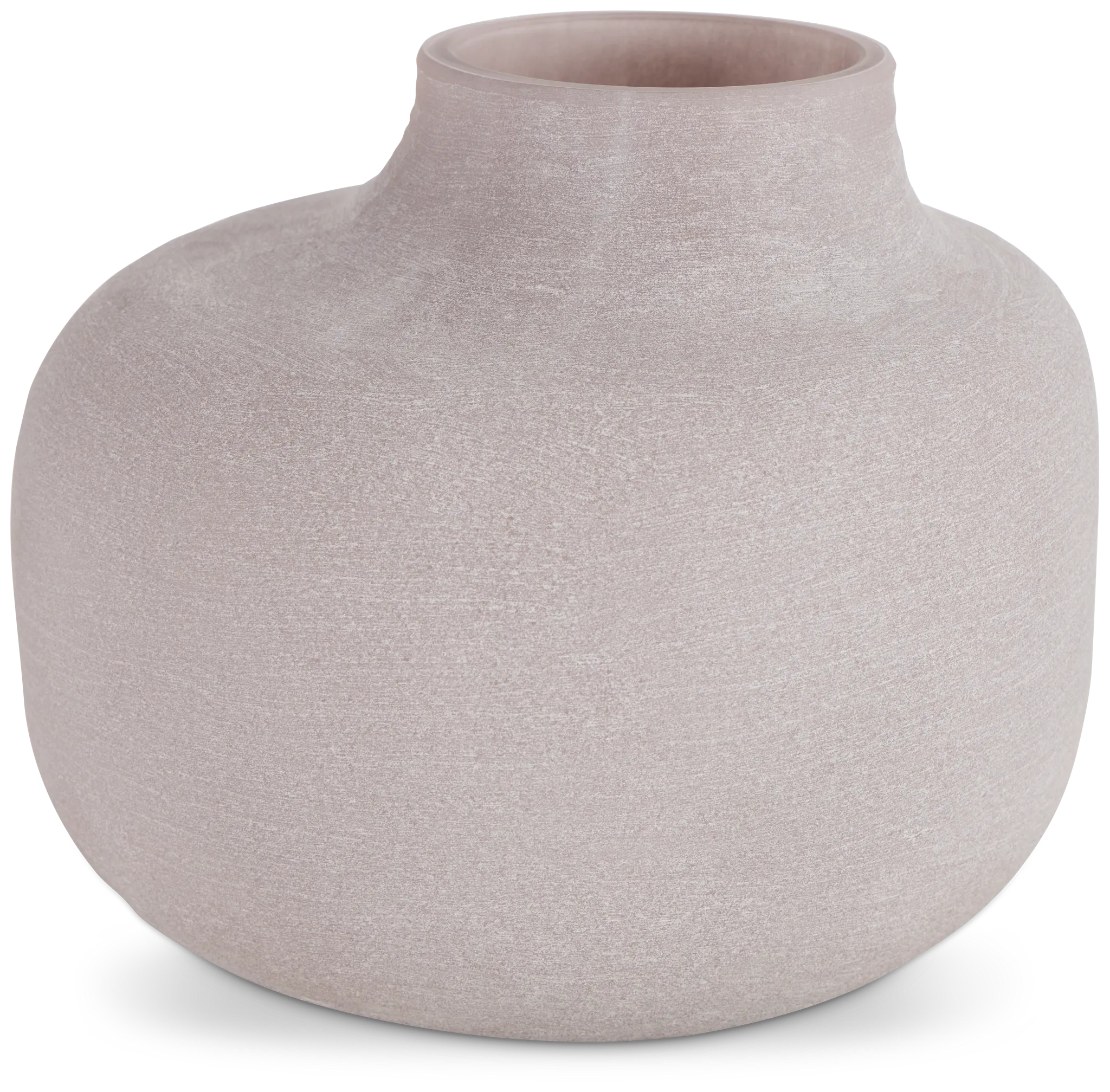 Mona Ivory Glass Vase