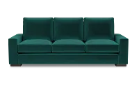 Edgewater Joya Green 96" Sofa W/ 3 Cushions