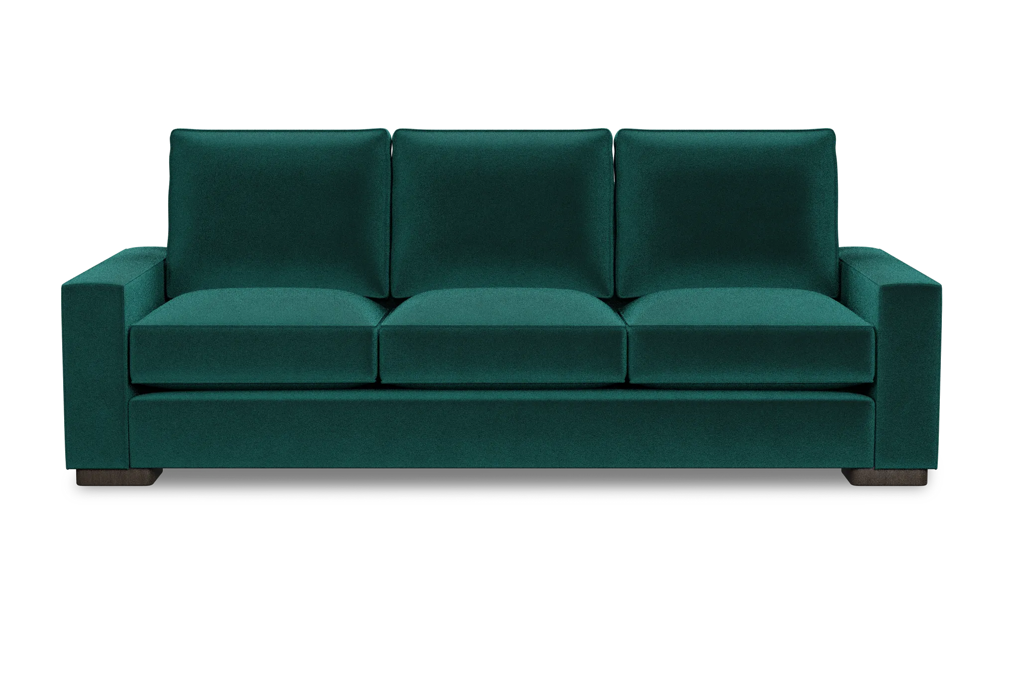 Edgewater Joya Green 96" Sofa W/ 3 Cushions