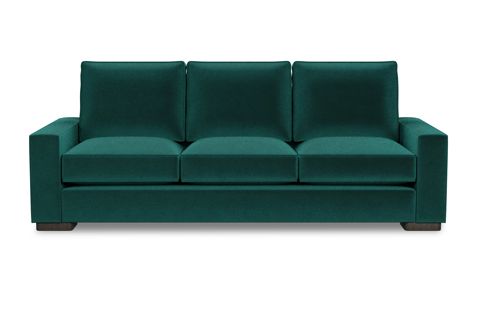Edgewater Joya Green 96" Sofa W/ 3 Cushions Edgewater Joya Green 96" Sofa W/ 3 Cushions