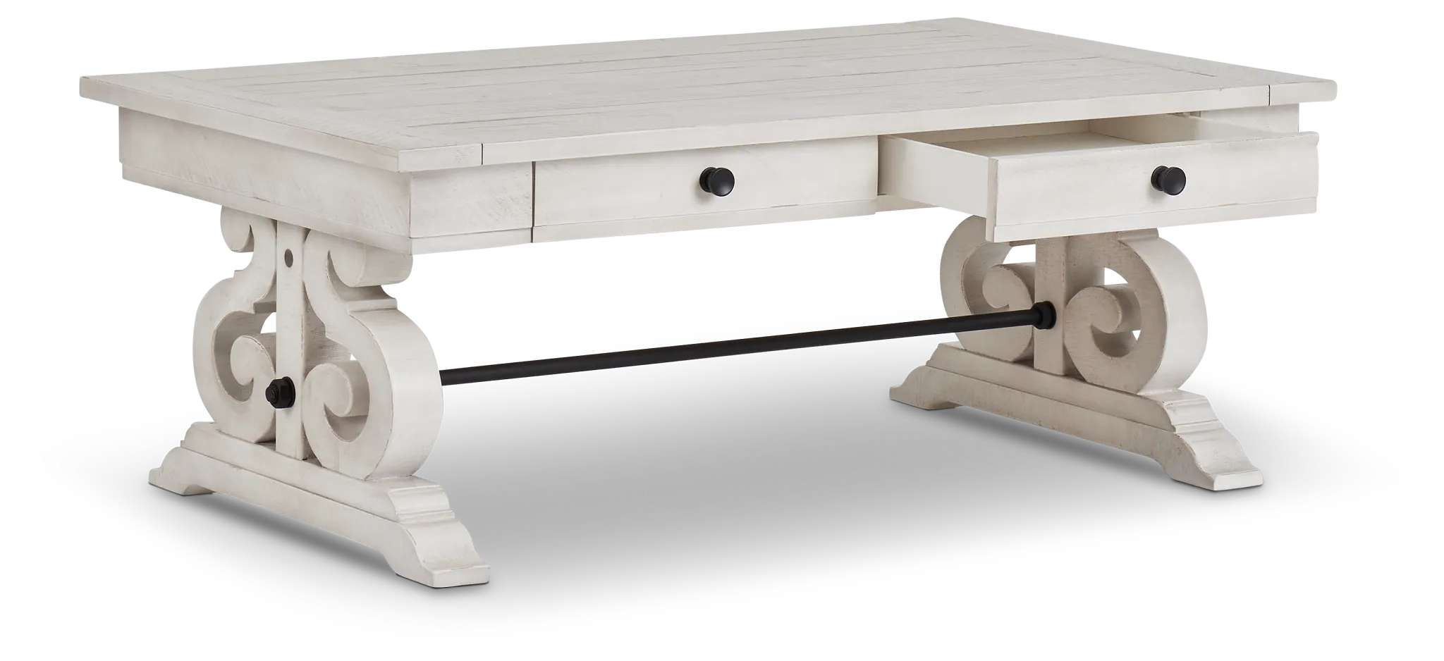 Sonoma Ivory Storage Coffee Table