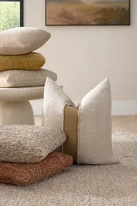 Cristo Taupe 26" Square Accent Pillow