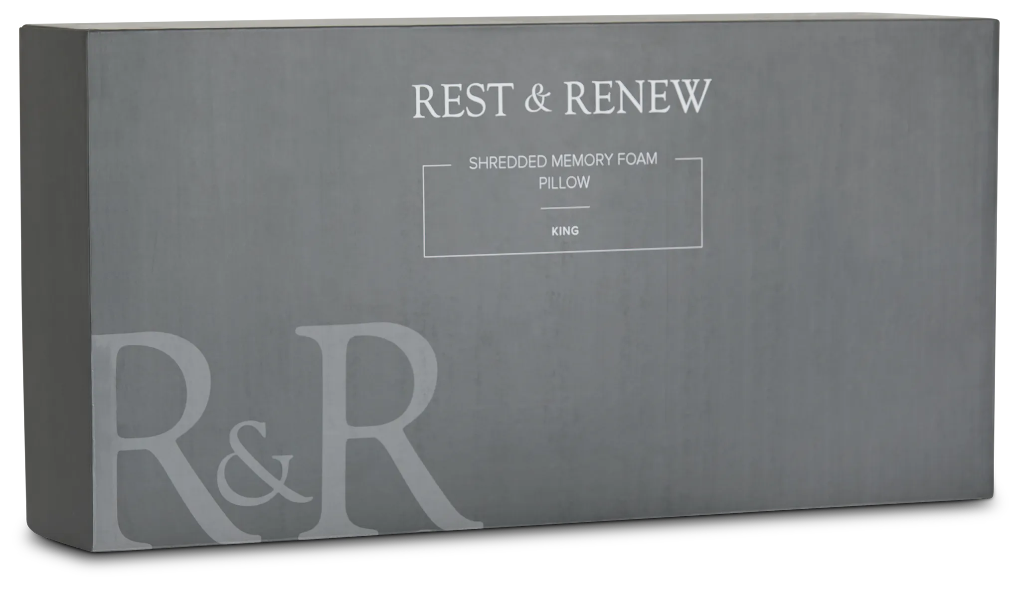 Rest & Renew Shredded Memory Foam Side Sleeper Pillow
