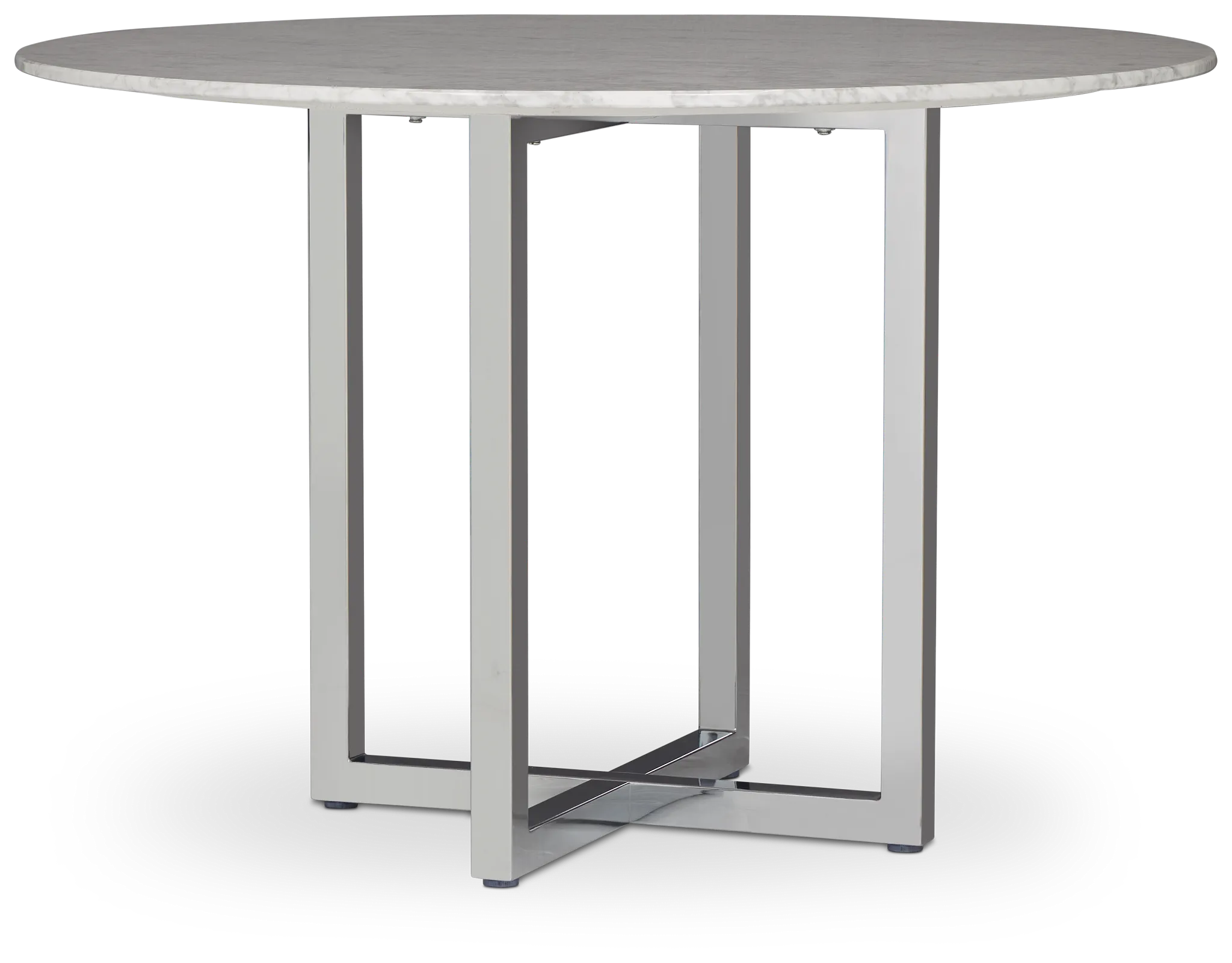 Amalfi Marble Round High Dining Table