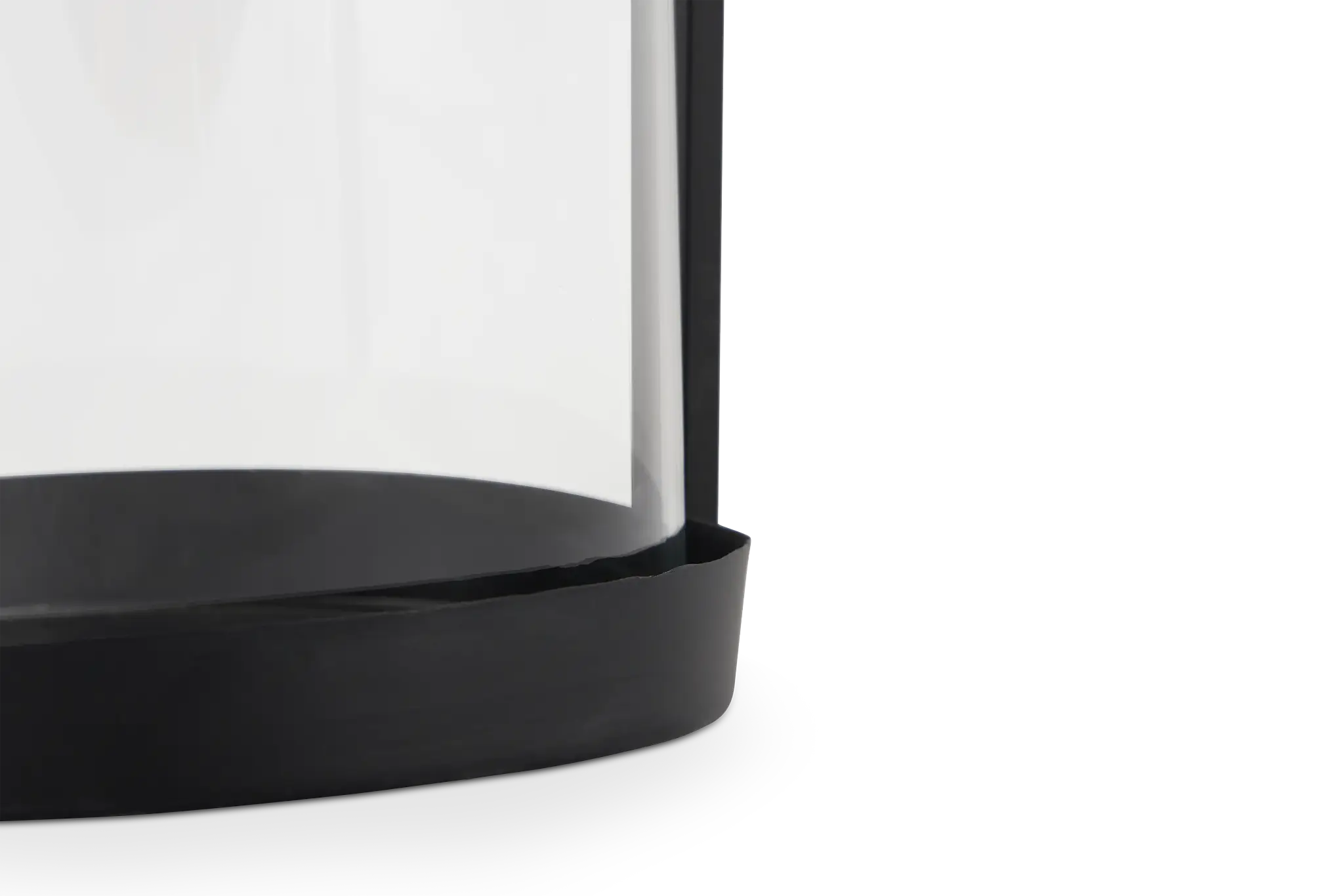 Edna Black Large Candle Holder Edna Black Large Candle Holder