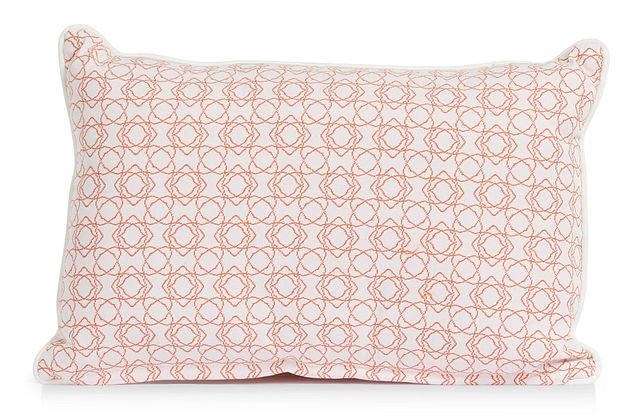 Valley Orange 13" Indoor/outdoor Rectangular Accent Pillow