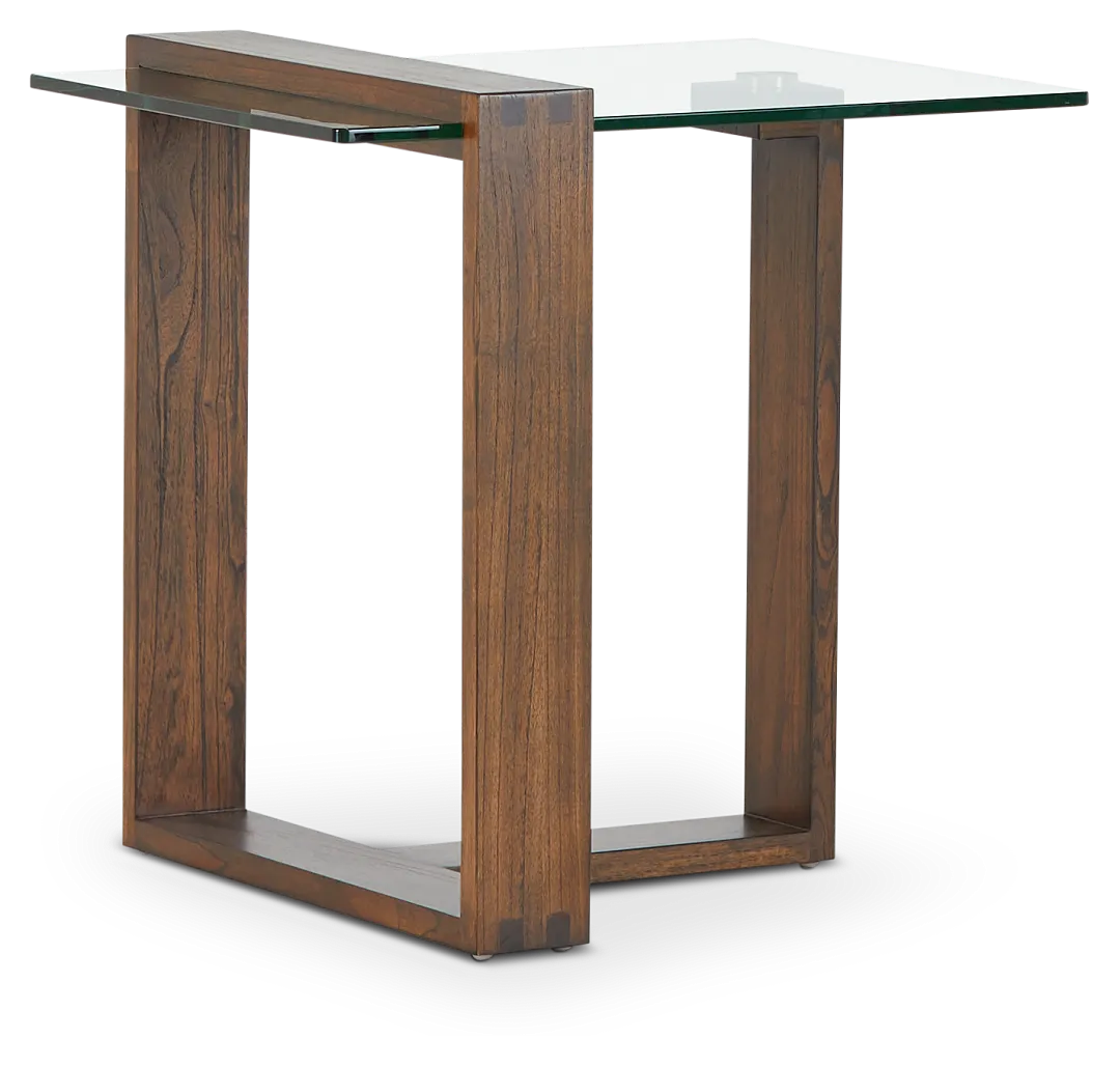 Bristow Glass End Table