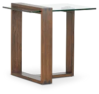 Bristow Glass End Table