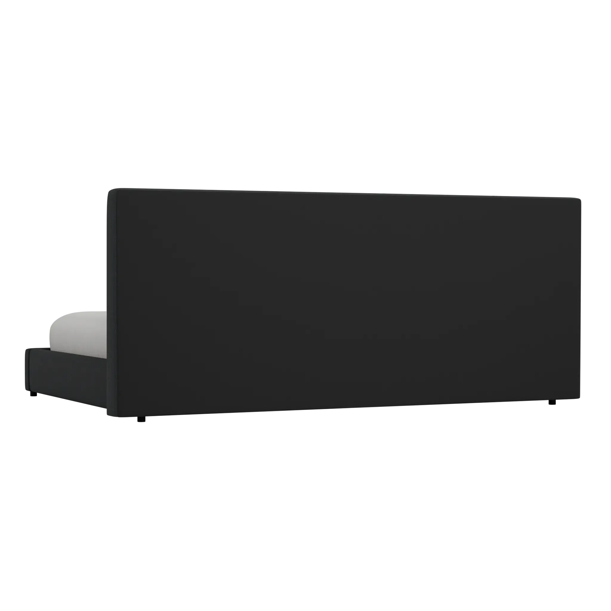 Grayton Elite Black 54" Upholstered Platform Bed Grayton Elite Black 54" Upholstered Platform Bed